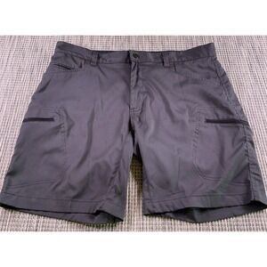 Hawke & Co Sport Mens Cargo Shorts 38 Gray Dynamic Sport Fiber Hiking